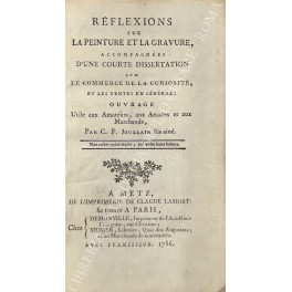 Reflexions sur la peinture et la gravure Reflexions sur la peinture et la gravure