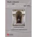 Studi e discorsi sul ristabilimento del Consiglio di Stato nel 1831