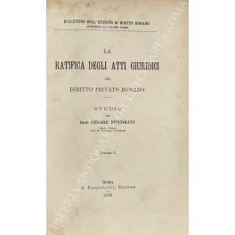 Della transazione secondo il diritto romano
