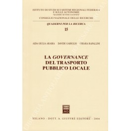 La governance del trasporto pubblico locale