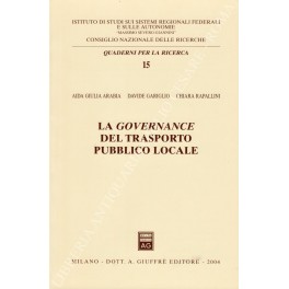 La governance del trasporto pubblico locale