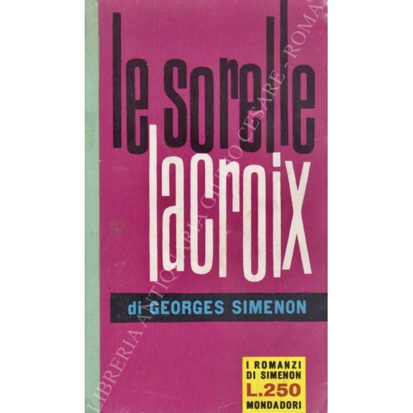 Libri: Georges Simenon - Le sorelle Lacroix