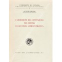 L'abolizione del contenzioso nel sistema di giustizia amministrativa