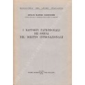 I rapporti patrimoniali dei coniugi nel diritto in