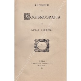 Rudimenti di logismografia Rudimenti di logismografia