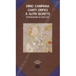 Canti orfici e altri scritti Canti orfici e altri scritti
