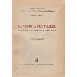 La vendita per filiere La vendita per filiere