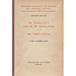 De nobilitate legum et medicinae. De Verecundia