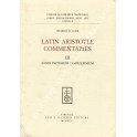 Latin Aristotle Commentaries