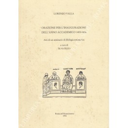 Orazione per l'inaugurazione dell'anno accademico 1455 - 1456