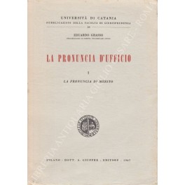 La pronuncia d'ufficio
