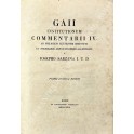 Gaii institutionum Commentarii IV