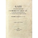 Gaii institutionum Commentarii IV