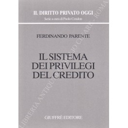 Il sistema dei privilegi del credito