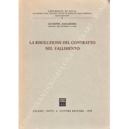 La risoluzione del contratto nel fallimento