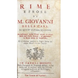 Rime e prose Rime e prose