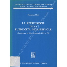 La repressione della pubblicità ingannevole