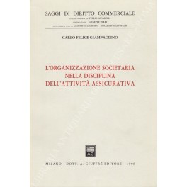 L'organizzazione societaria nella discipina dell'attività