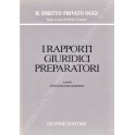 I rapporti giuridici preparatori