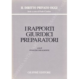 I rapporti giuridici preparatori