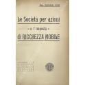 Le società per azioni e l'imposta di ricchezza mobile