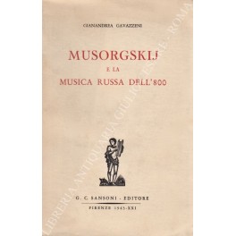 Musorgskij e la musica russa dell'800