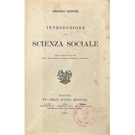 Introduzione alla scienza sociale