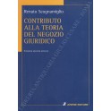 Contributo alla teoria del negozio giuridico