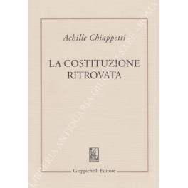 La costituzione ritrovata