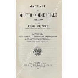 Manuale del diritto commerciale italiano Manuale del diritto commerciale italiano
