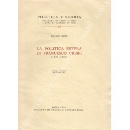 La politica estera di Francesco Crispi