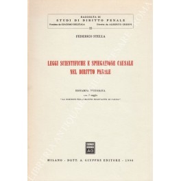 Leggi scientifiche e spiegazione causale nel diritto penale