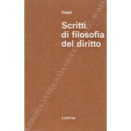 Scritti di filosofia del diritto (1802-1803)