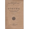 Goethe con una scelta delle liriche nuovamente tradotte