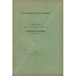 La nostra guerra è santa