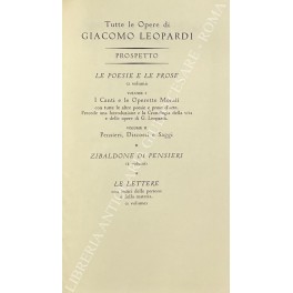 Zibaldone di pensieri