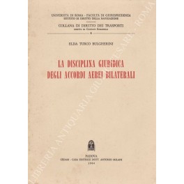 La disciplina giuridica degli accordi aerei bilaterali