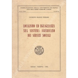 Localismo ed eguaglianza nel sistema americano dei servizi sociali