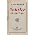 Politica. Criteri ed Eventi