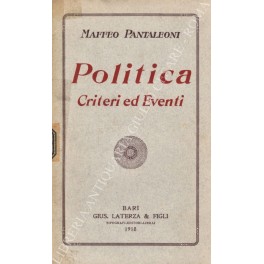 Politica. Criteri ed Eventi