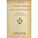 La capacità politica delle classi operaie