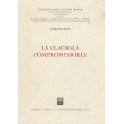 La clausola compromissoria