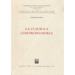 La clausola compromissoria