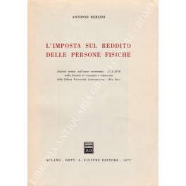 L'imposta sul reddito delle persone fisiche L'imposta sul reddito delle persone fisiche