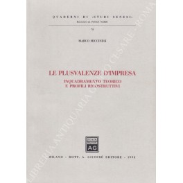 Le plusvalenze d'impresa