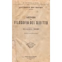 Lezioni di filosofia del diritto. Anno accademico 1923-1924