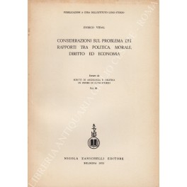 Considerazioni sul problema dei rapporti Considerazioni sul problema dei rapporti