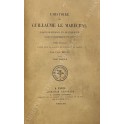 L'histoire de Guillaume Le Marechal Comte de Striguil et de Pembroke