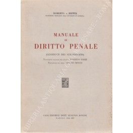 Manuale di diritto penale Manuale di diritto penale