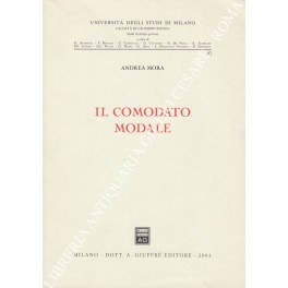 Il comodato modale